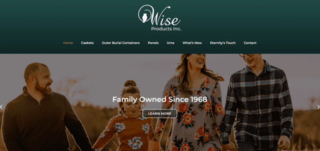 Wise Products - Homepage