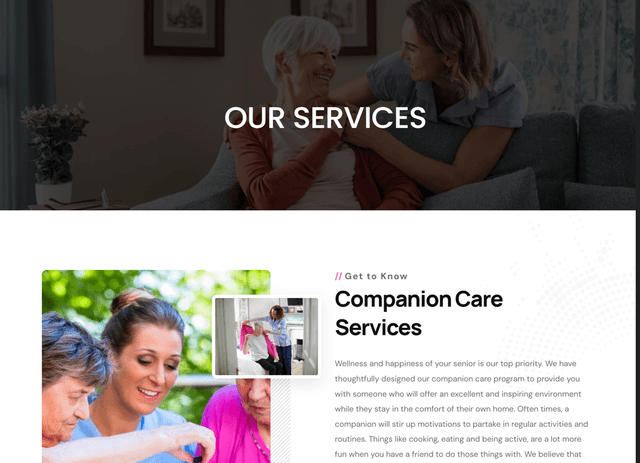 Orlando Seniors - Services