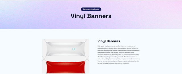 Banner Printing - Gallery
