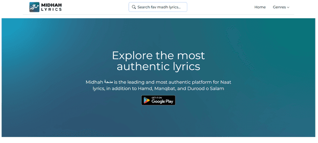 Midhah - Homepage